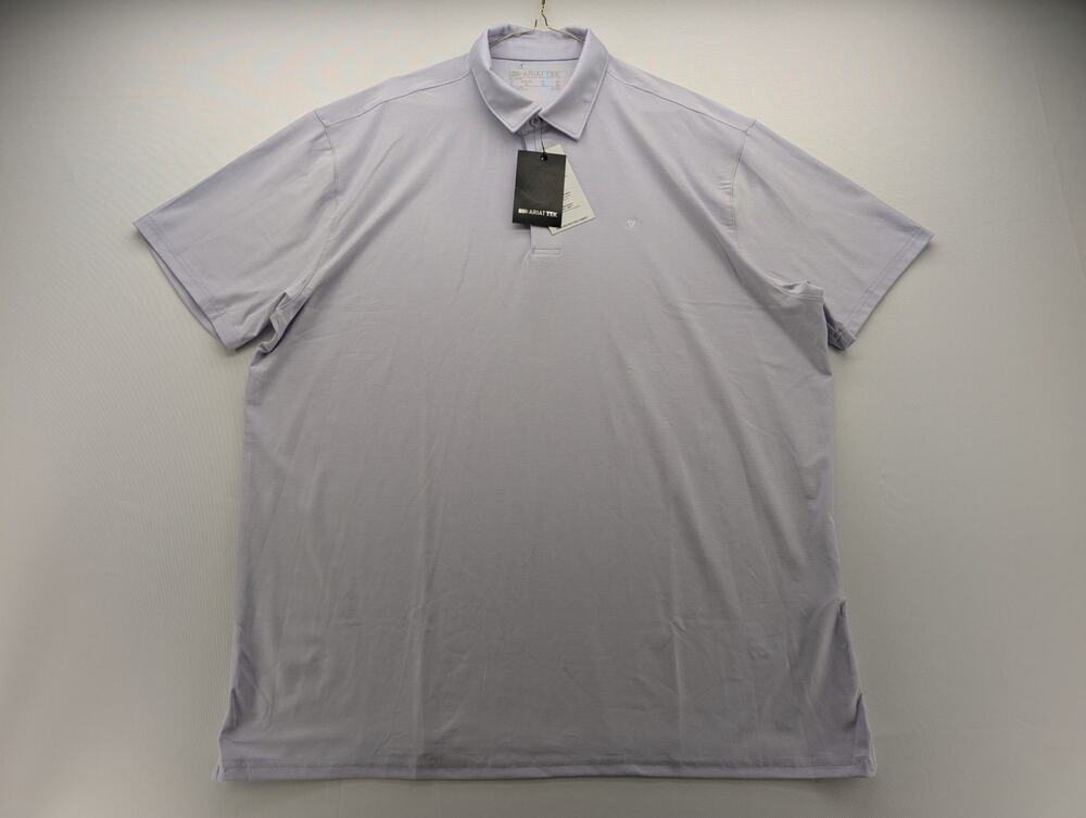NWT Ariat Charger 2.0 Men's Polo in Purple Heather sz XL